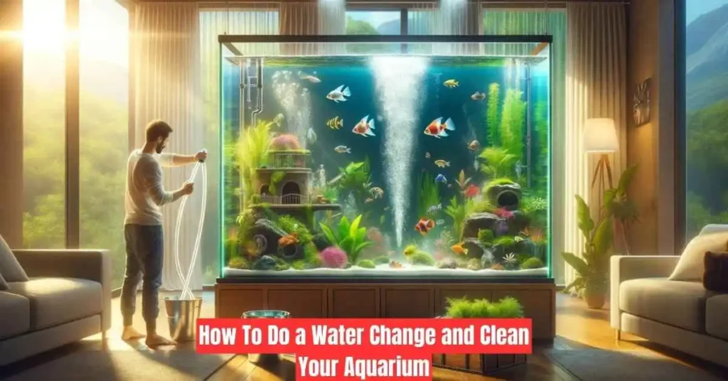 Do a Water Change and Clean Your Aquarium