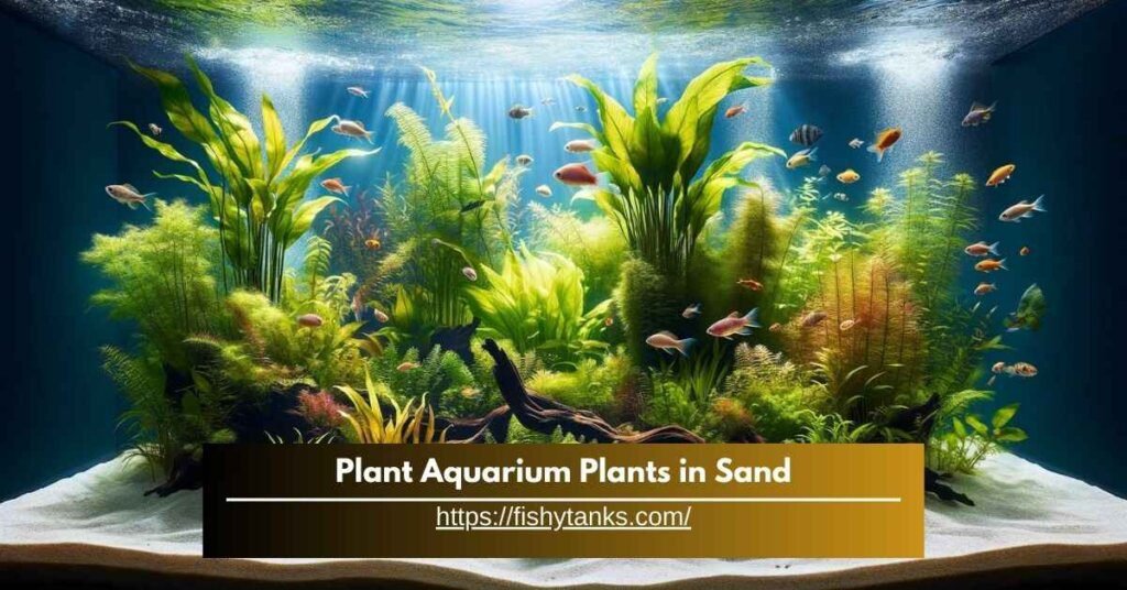 How to Plant Aquarium Plants in Sand